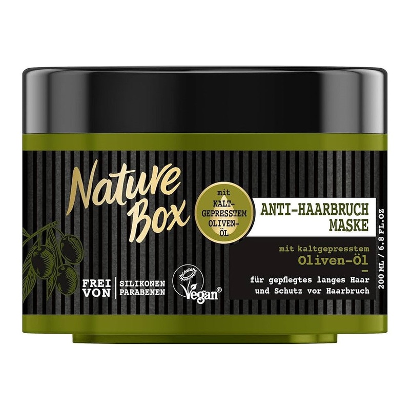 Nature Box Haarpflege Anti-Haarbruch Maske Oliven l 200ml