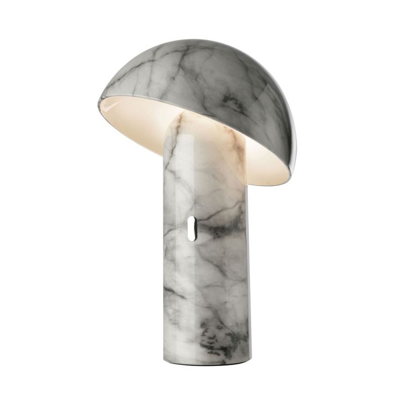 Sompex Tischlampe SVAMP, Marmor
