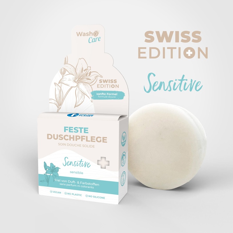 Washo Duschpflege Sensitive - Swiss Made