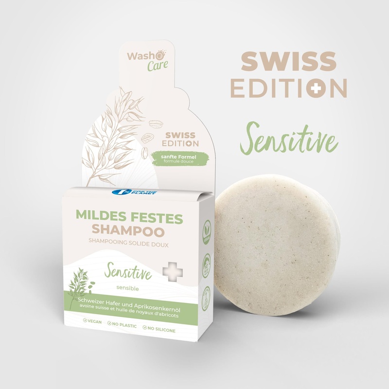 Washo Shampoo fest, Sensitive - Swiss Made