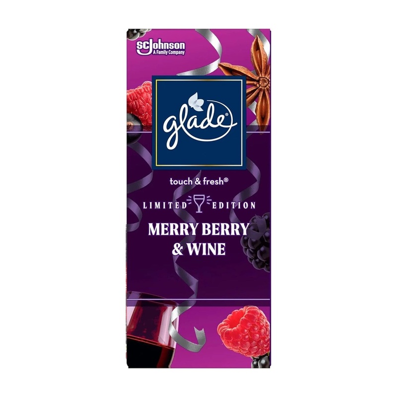 Glade by Brise Lufterfrischer Touch & Fresh Minispray Nachfller Merry Berry & Wine 10ml