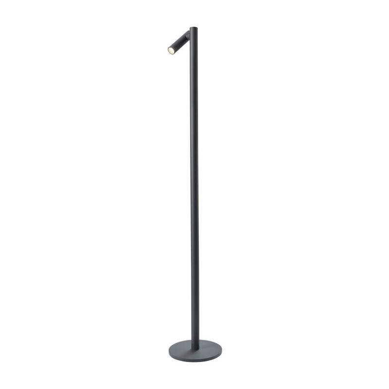 Sompex Stehlampe TUBO, Anthrazit, 120cm