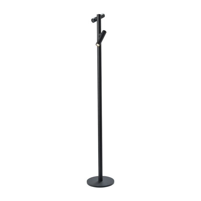 Sompex Stehlampe TUBO, duo, Schwarz, 120cm