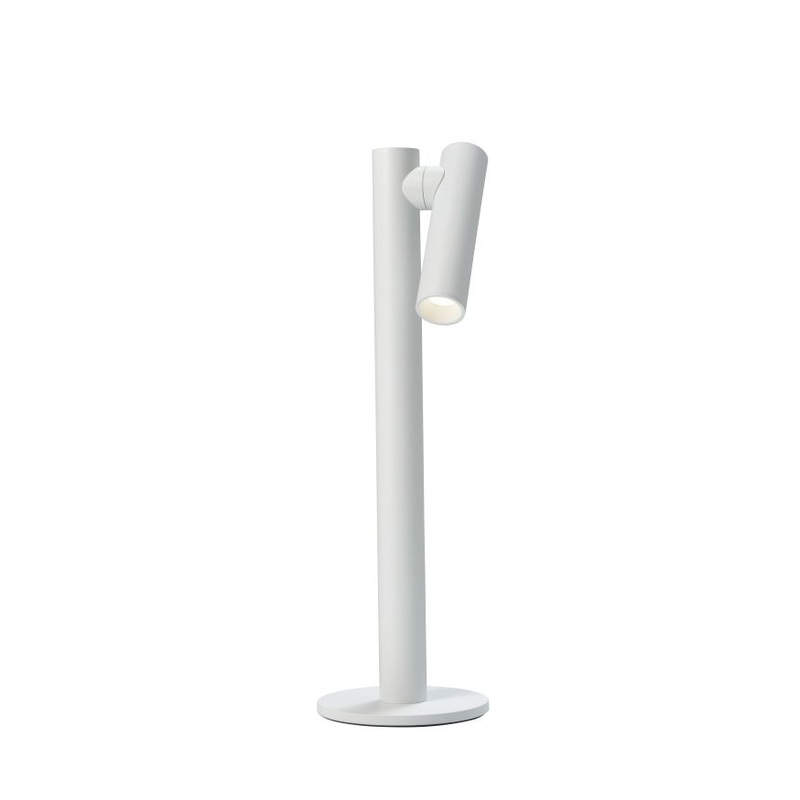 Sompex Tischlampe TUBO, Weiss, 35cm