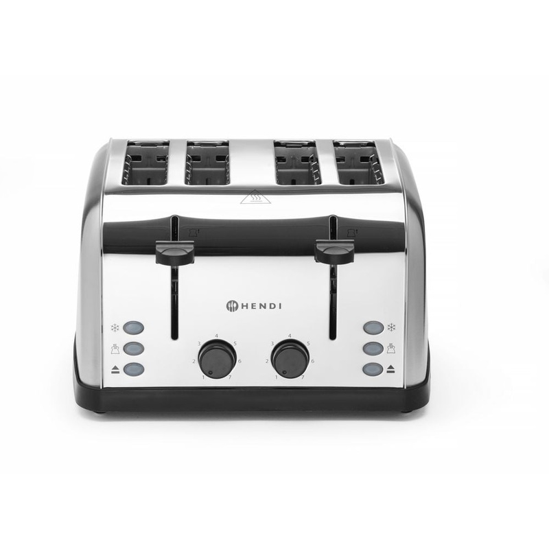 HENDI Toaster 4-fach 240V/1500W 295x335x180mm