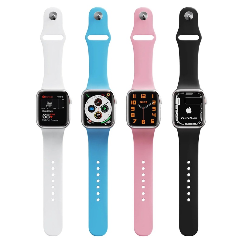 Laserpecker Zubehr Silikonarmbnder Apple Watch (4 Farben) M/L