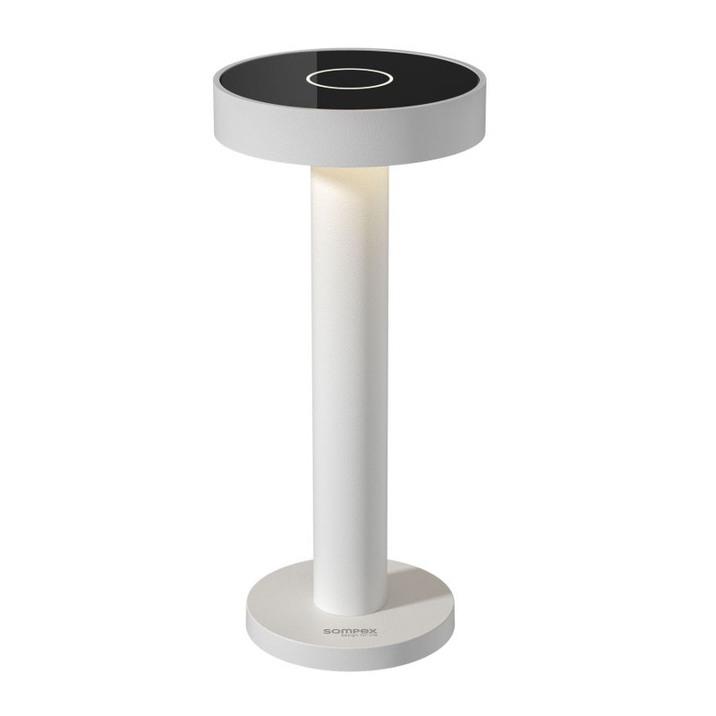Sompex Tischlampe BORO, weiss
