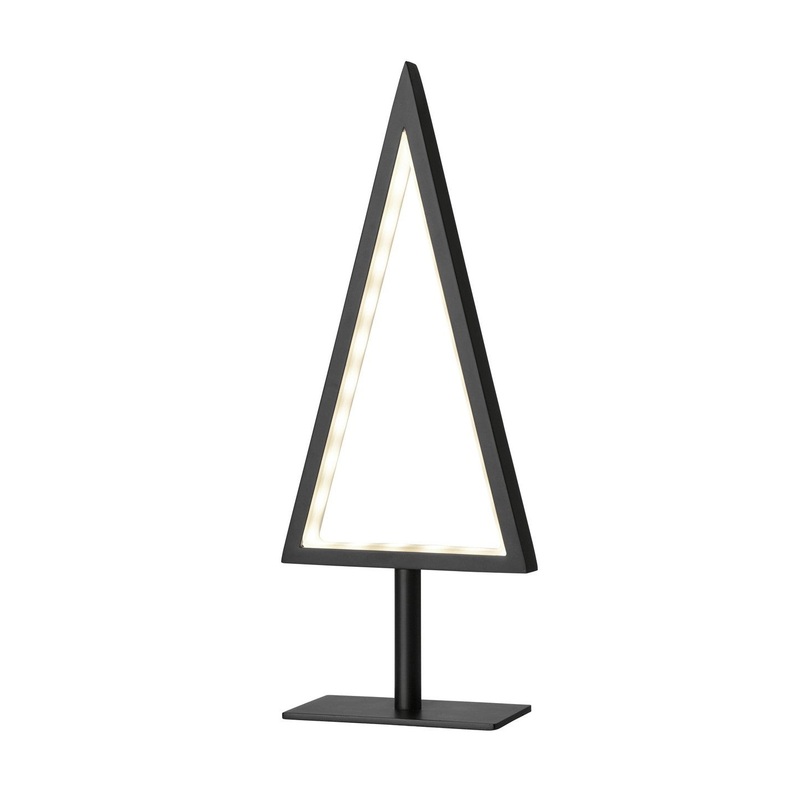 Sompex Weihnachtsbeleuchtung LED Tanne PINE-S schwarz 28cm