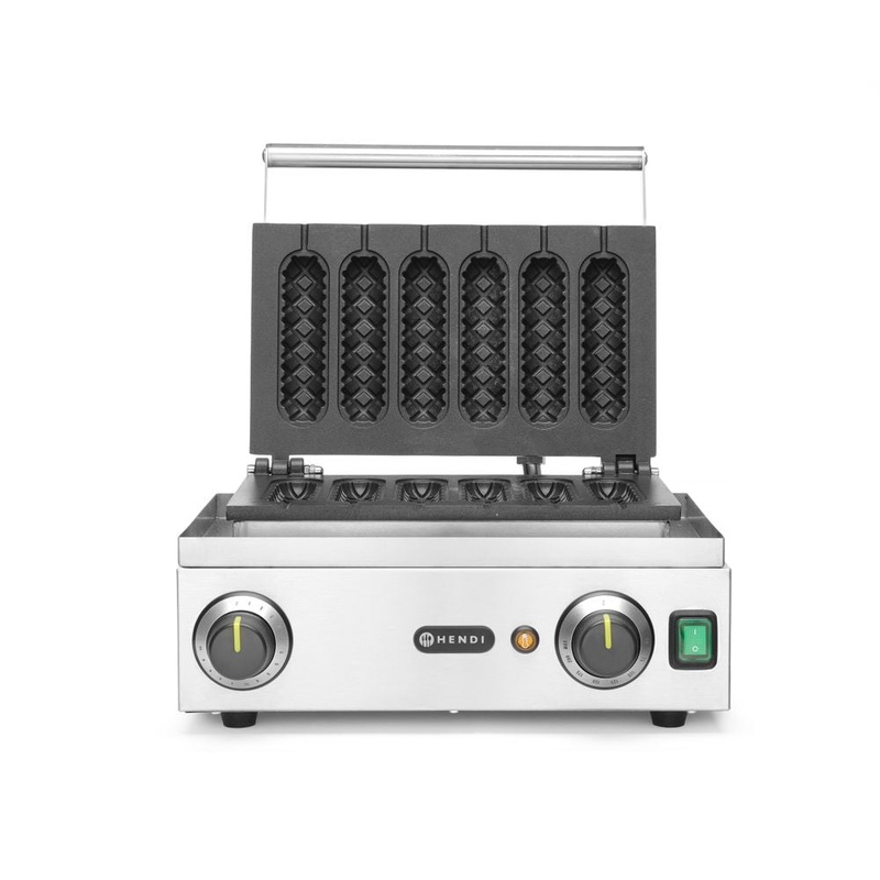HENDI Waffeleisen Corn Dog230V/1550W 390x378x229mm