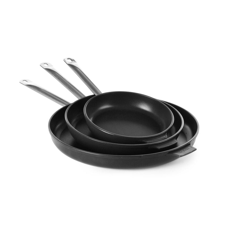 HENDI Aluminiumgussbratpfanne Bratpfanne Titanium Professional 360x55 mm