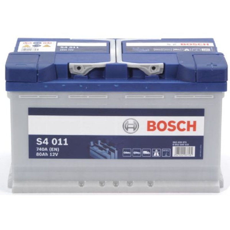 BOSCH Fahrzeugbatterie Starterbatterie Bosch 12V/80Ah/740A LxBxH 315x175x190mm/S:0