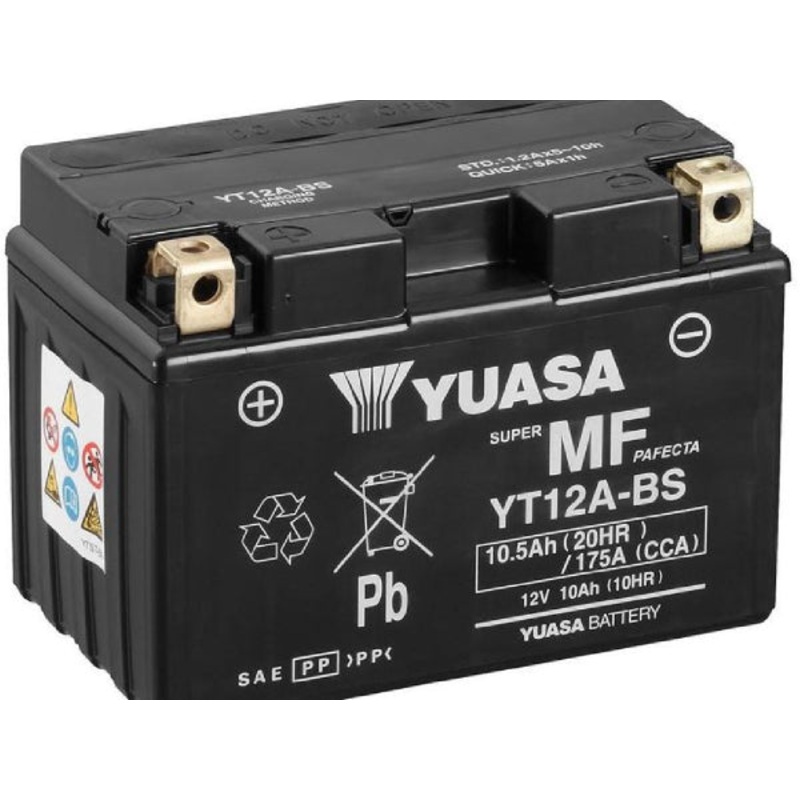 YUASA Fahrzeugbatterie AGM 12V/10.5Ah/175A