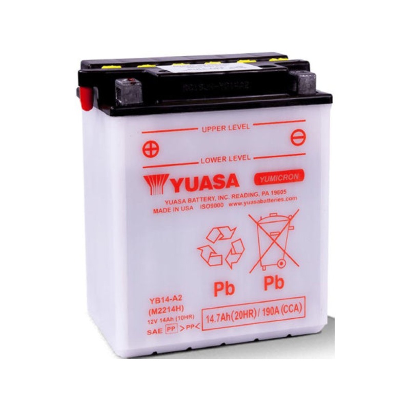 YUASA Fahrzeugbatterie Yumicron 12V/14.7Ah/175A