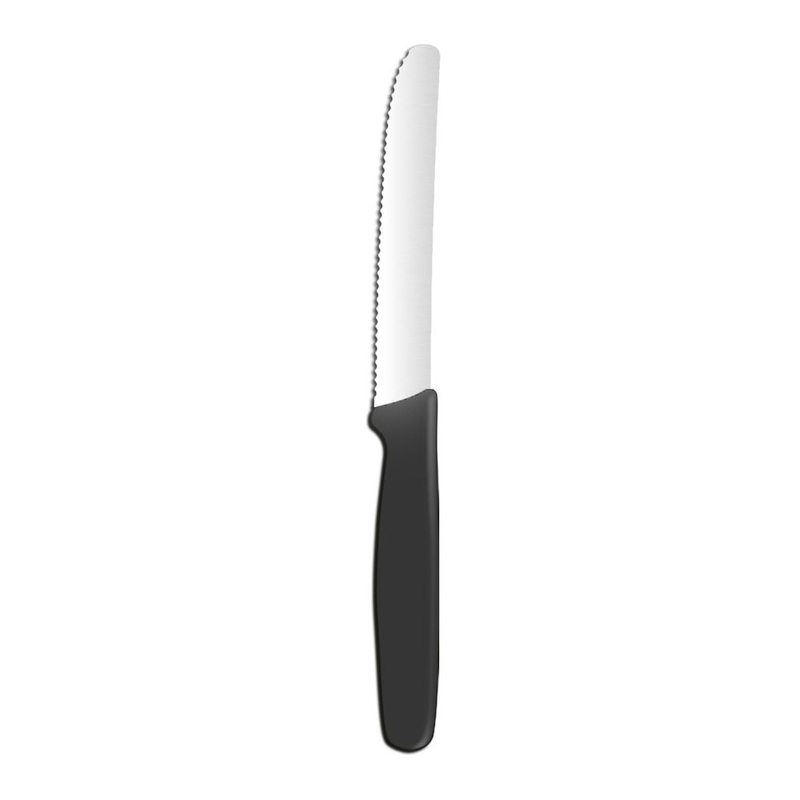HENDI Gemsemesser Universalmesser Rot (L)211mm