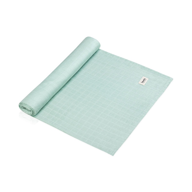 Lionelo Zubehr Haushalt Bambus Baby-Wickeltuch Bamboo Swaddle Green Mint