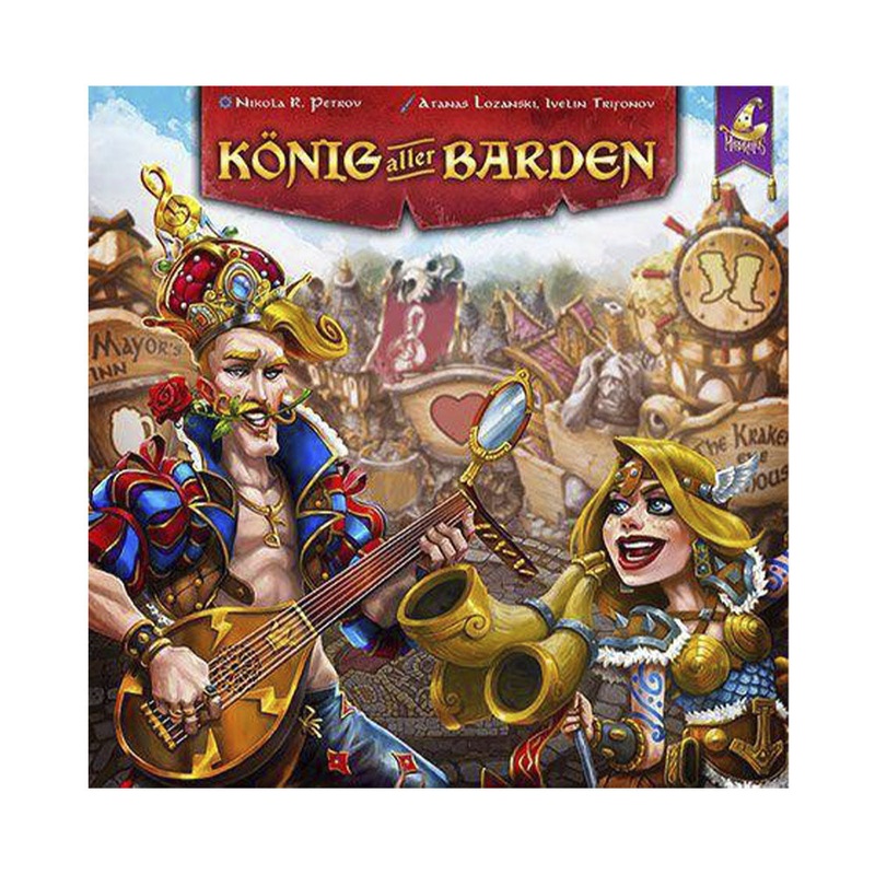 Mirakulus Spiele & Puzzles 1025144 Gesellschaftsspiel Knig aller Barden