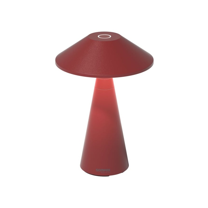 Sompex Tischlampe MOVE rot