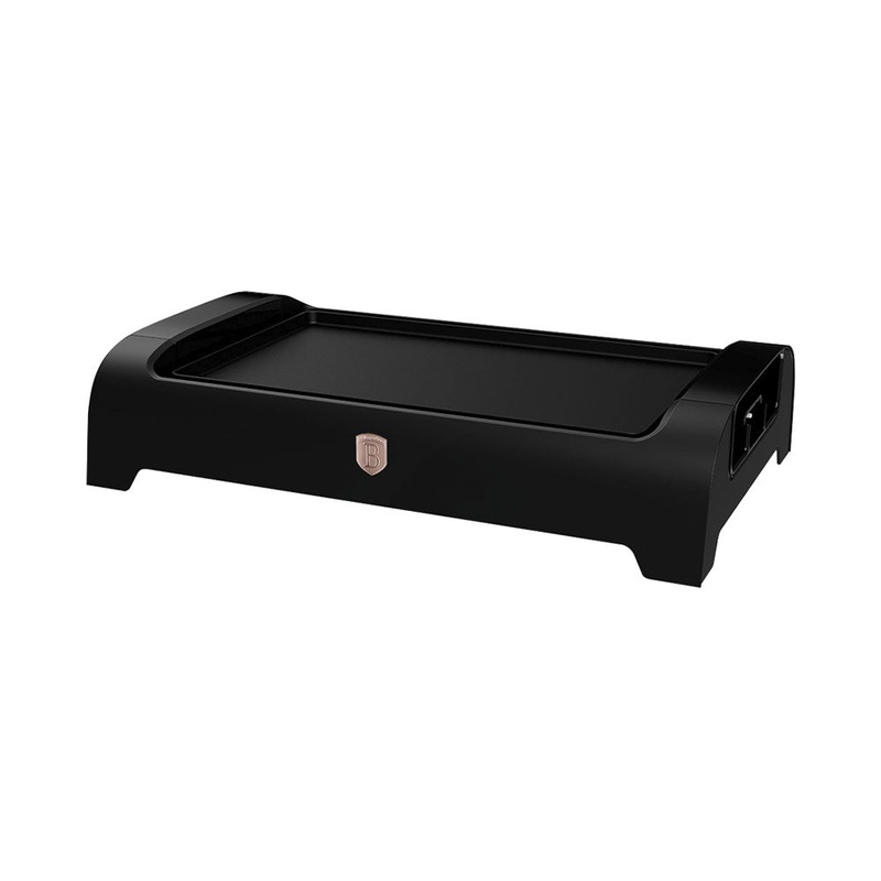 Berlinger Haus Tischgrill Haus elektrisch 1500W Black Rose Collection