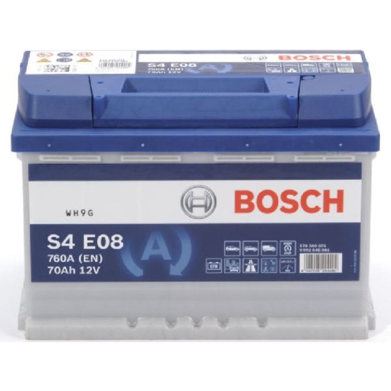 BOSCH Fahrzeugbatterie EFB-Batterie Bosch 12V/70Ah/760A LxBxH 278x175x190mm/S:0