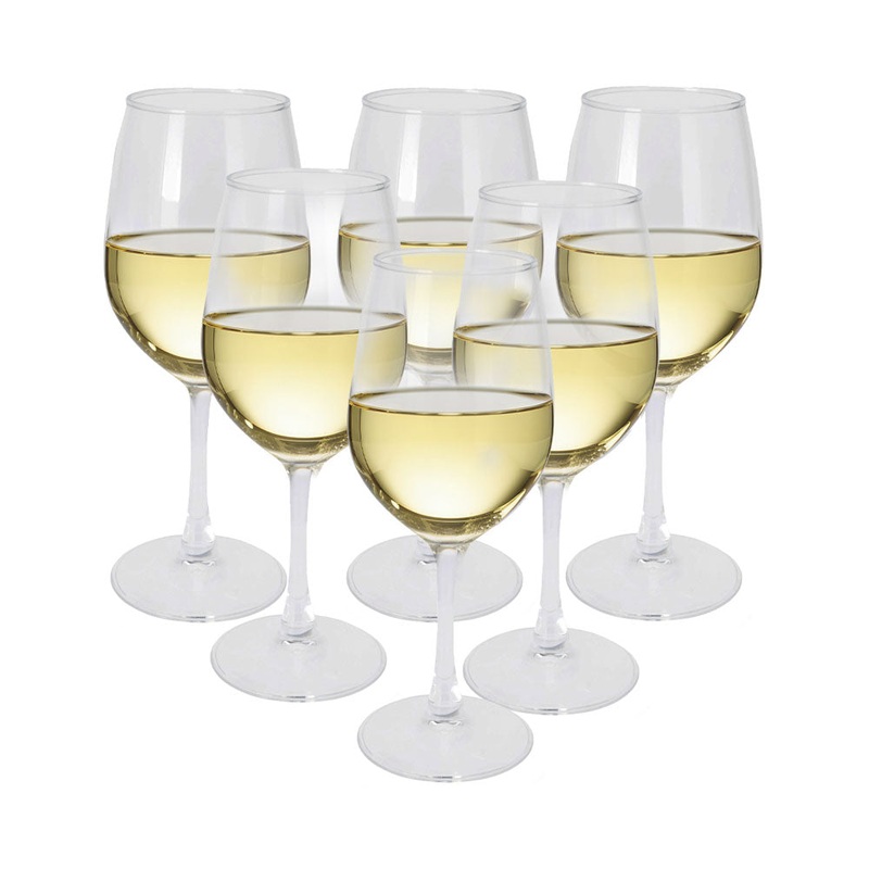 FS-STAR Kchenbedarf Weissweinglser 6 Stk. 350ml