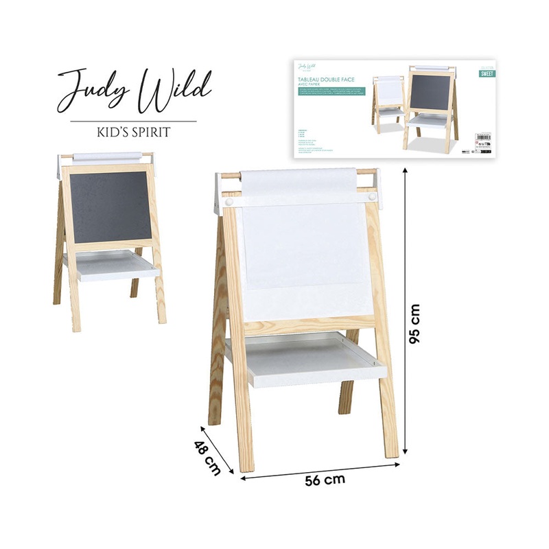 Judy Wild Kinderzimmer Kindermaltafel mit Papierrolle 5M