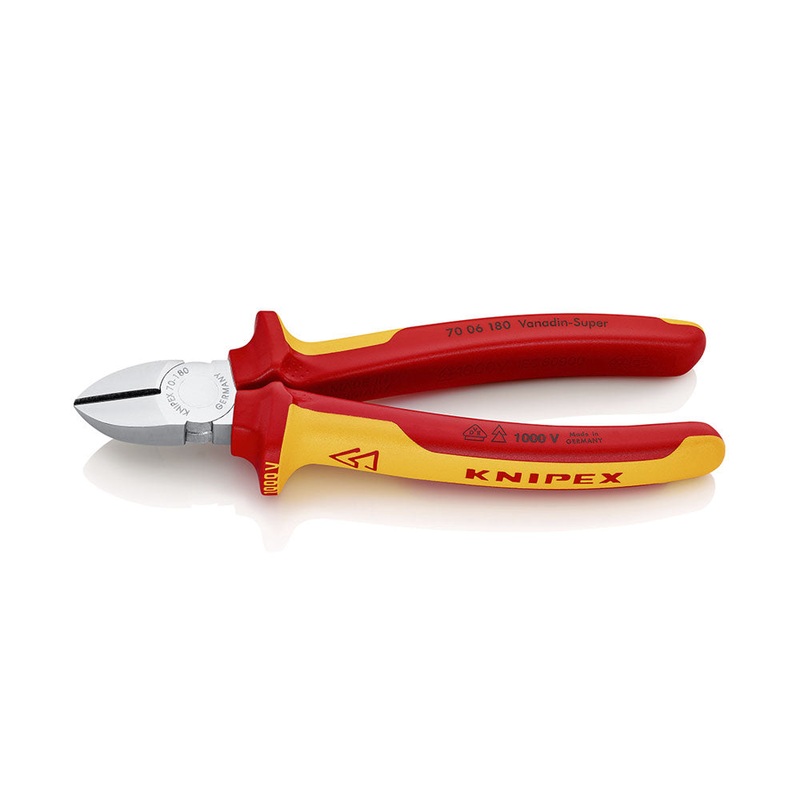 KNIPEX Zubehr Werkstatt Seitenschneider VDE 180mm