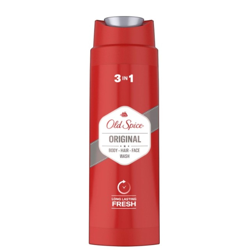 Old Spice Shampoo und Duschgel 250ml 3-in-1 Original