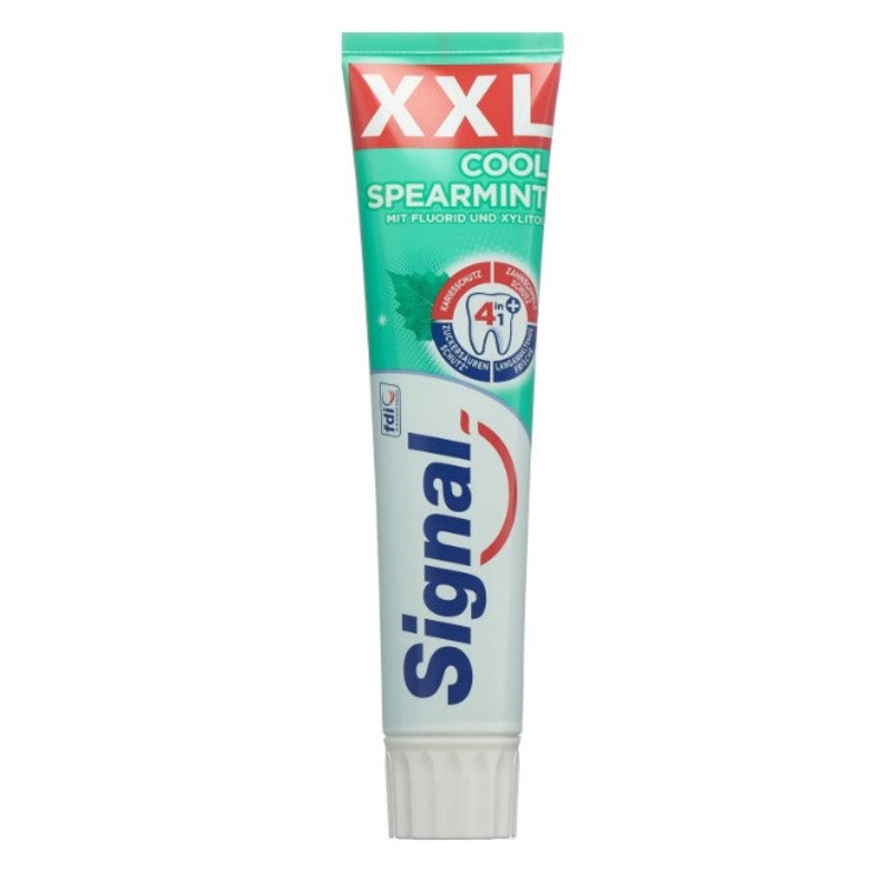 Signal Zahnpasta 4 in1 cool Spearmint 125ml XXL