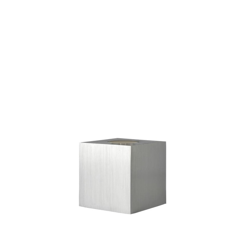 Sompex Tischlampe CUBIC, Aluminium, Wrfel, E27, 8x8x8 cm