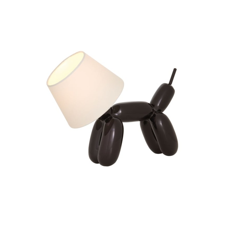 Sompex Tischlampe DOGGY, schwarz