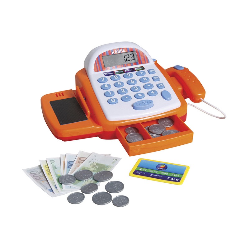 SpielMaus Spiele & Puzzles Registrierkasse mit Zubehr