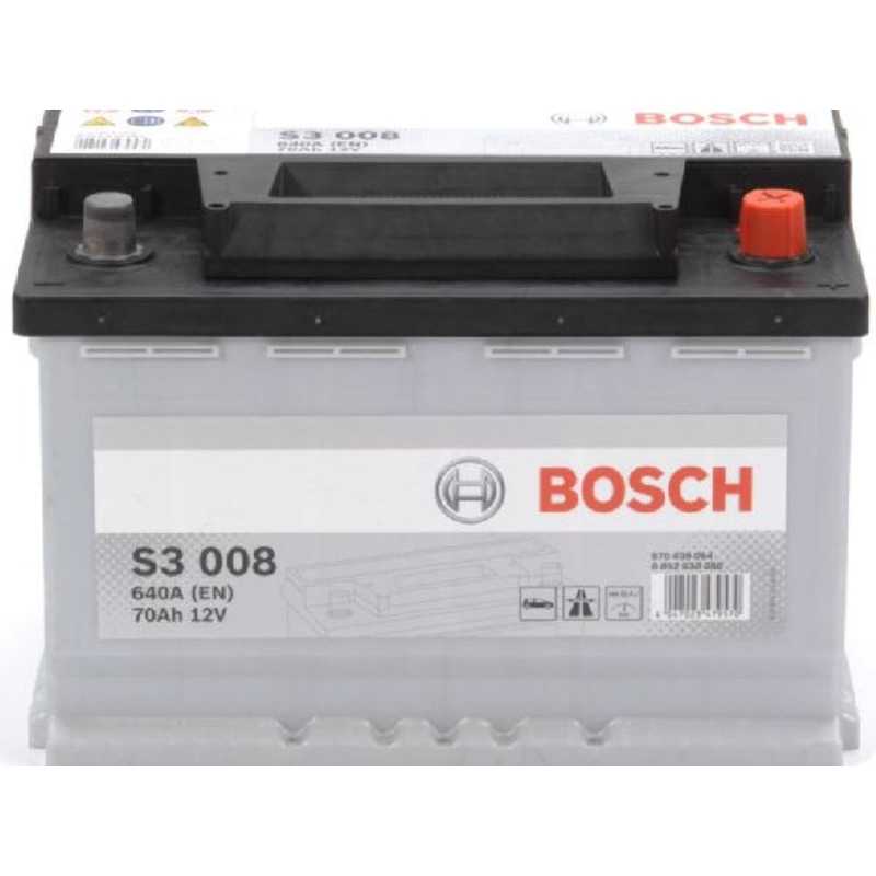 BOSCH Fahrzeugbatterie Starterbatterie Bosch 12V/70Ah/640A