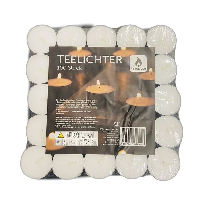FS-STAR Zubehr Haushalt Teelichter 100er Pack