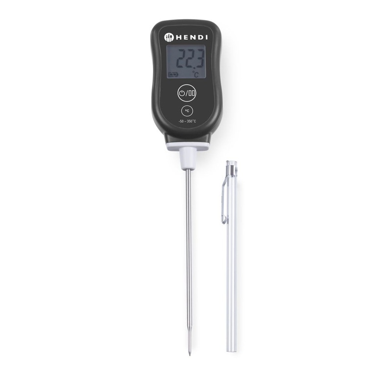 HENDI Thermometer mit kurzer Reaktionszeit 204x42x 20mm