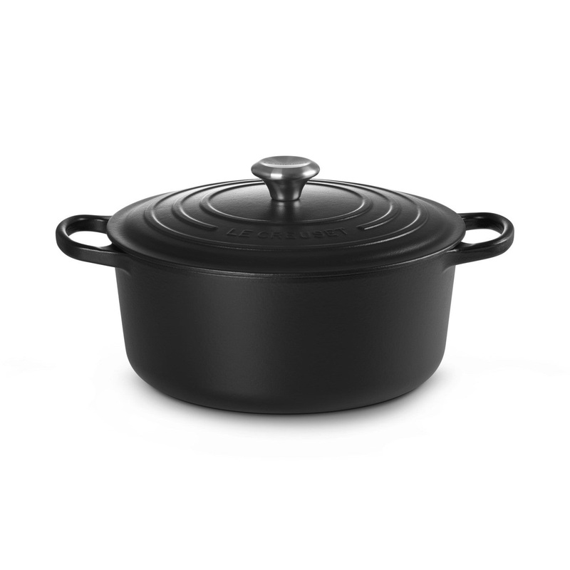 Le Creuset Pfanne Signature Gusseisen-Brter,  28cm, Schwarz