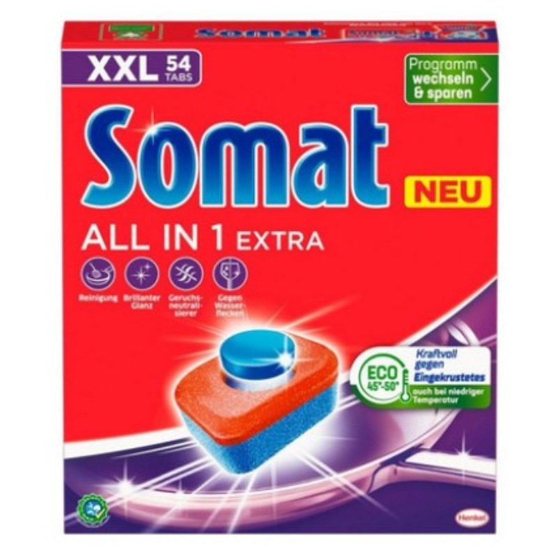 Somat Splmaschinentabs Splmaschinen Tabs All in1 Extra 54er XXL