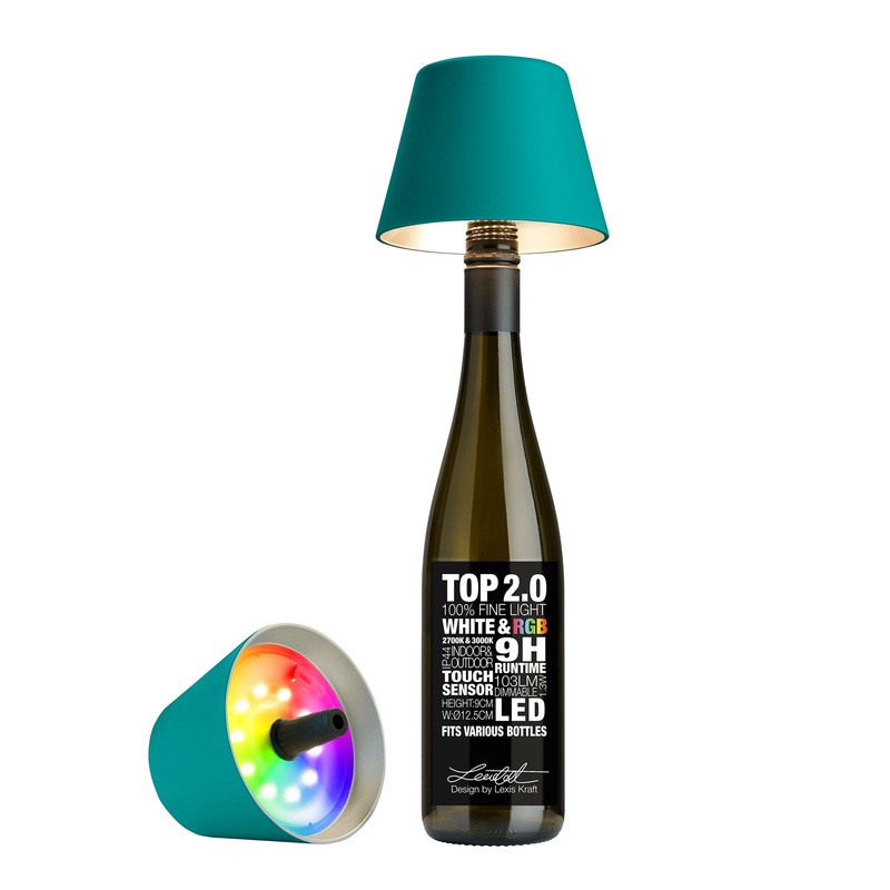 Sompex Tischlampe Top 2.0 trkis
