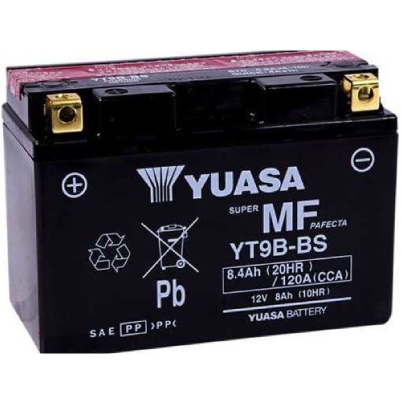 YUASA Fahrzeugbatterie AGM 12V/8.4Ah/120A