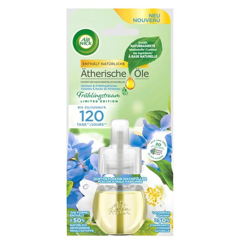 Air Wick Lufterfrischer Duftlflakon Nachfller Frhlingsblume Taufrisch 19ml