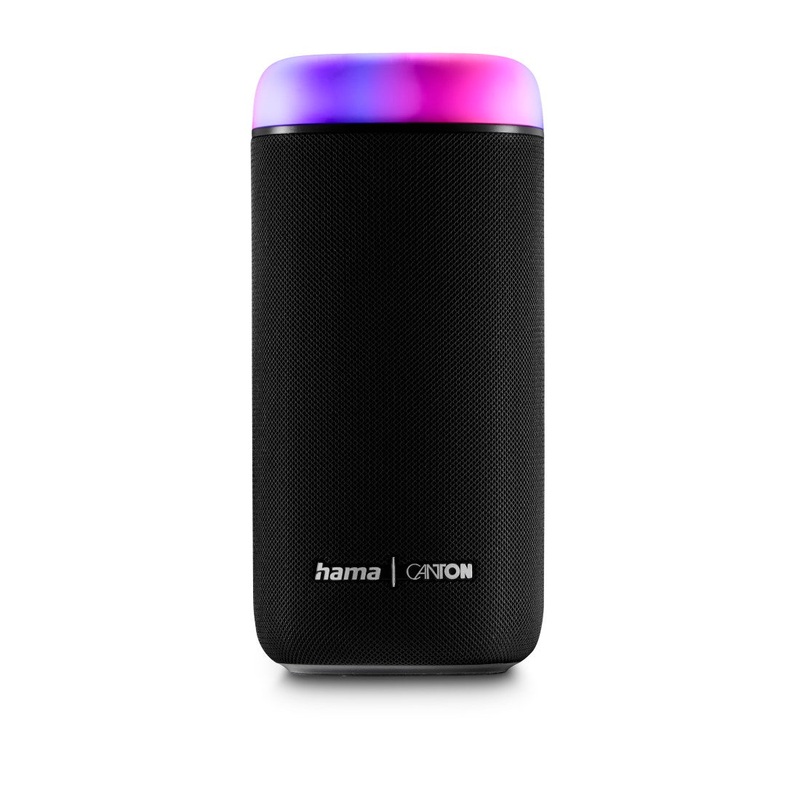 Hama Lautsprecher Bluetooth "Glow Pro", wasserfest IPX4, 5 Licht-Modi, 30W, SW