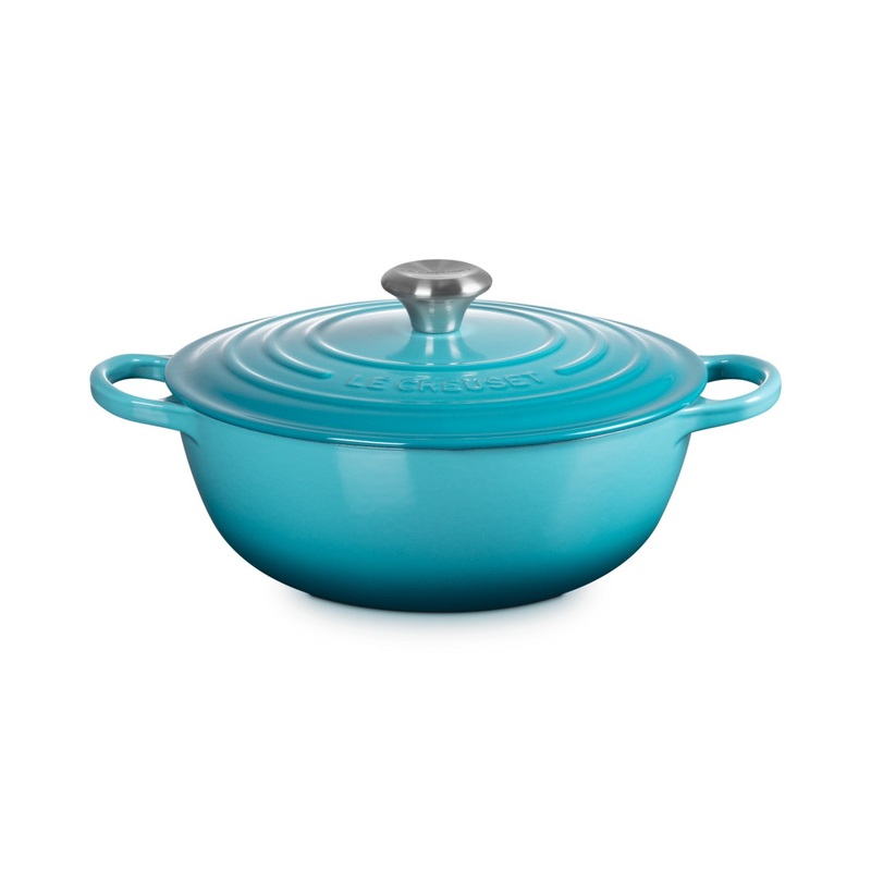 Le Creuset Pfanne La Marmite Gusseisen-Topf,  26cm, Karibik