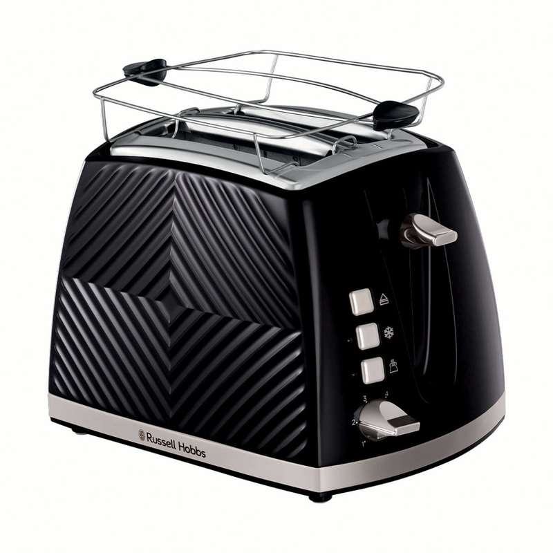 RUSSELL HOBBS Toaster 26390-56 Groove 2S schwarz