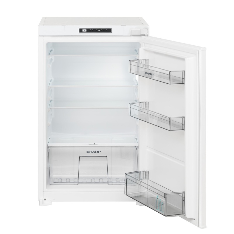 Sharp Einbaukhlschrank SJ-LD125E0XS/CH-Norm, 88er-Nische, Schlepptr