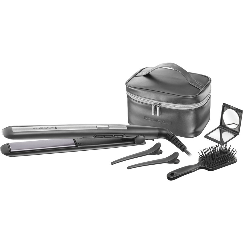 REMINGTON Haargltter S5506GP Geschenkset PRO Ceramic Titanium