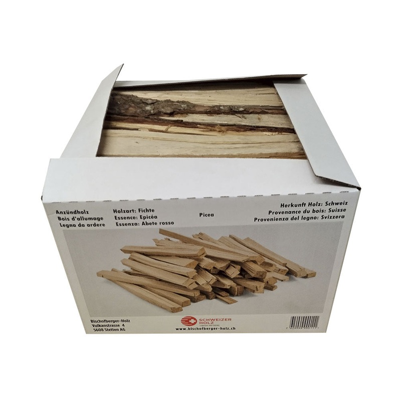Bischofberger Holz Zubehr Haushalt Bischofberger Schweizer Fichte Anzndholz 33cm/10kg