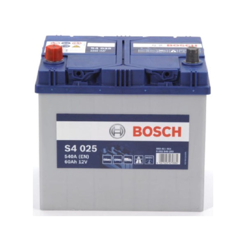 BOSCH Fahrzeugbatterie Starterbatterie Bosch 12V/60Ah/540A LxBxH 232x173x225mm/S:1