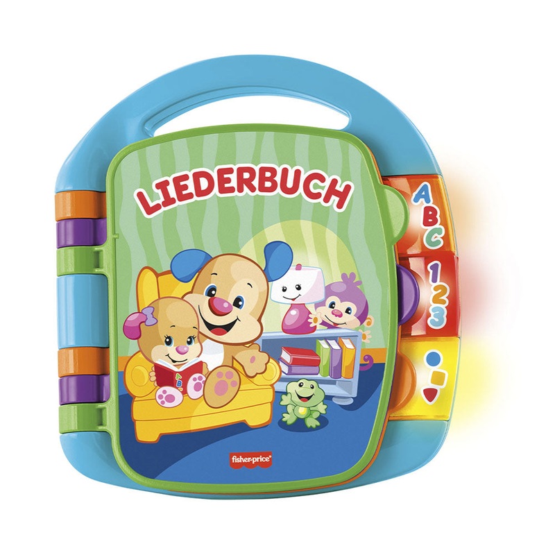 Fisher-Price Baby-Spielzeug Lernspa Liederbuch