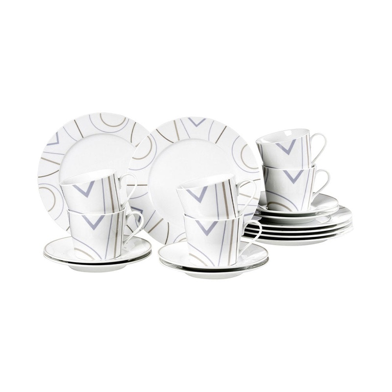 Ritzenhoff & Breker Kchenbedarf Graphic Kaffeeservice 18-teilig