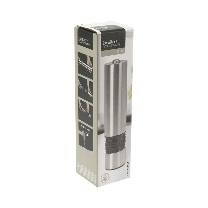 FS-STAR Zubehr Haushalt Pfeffermhle elektrisch 22cm