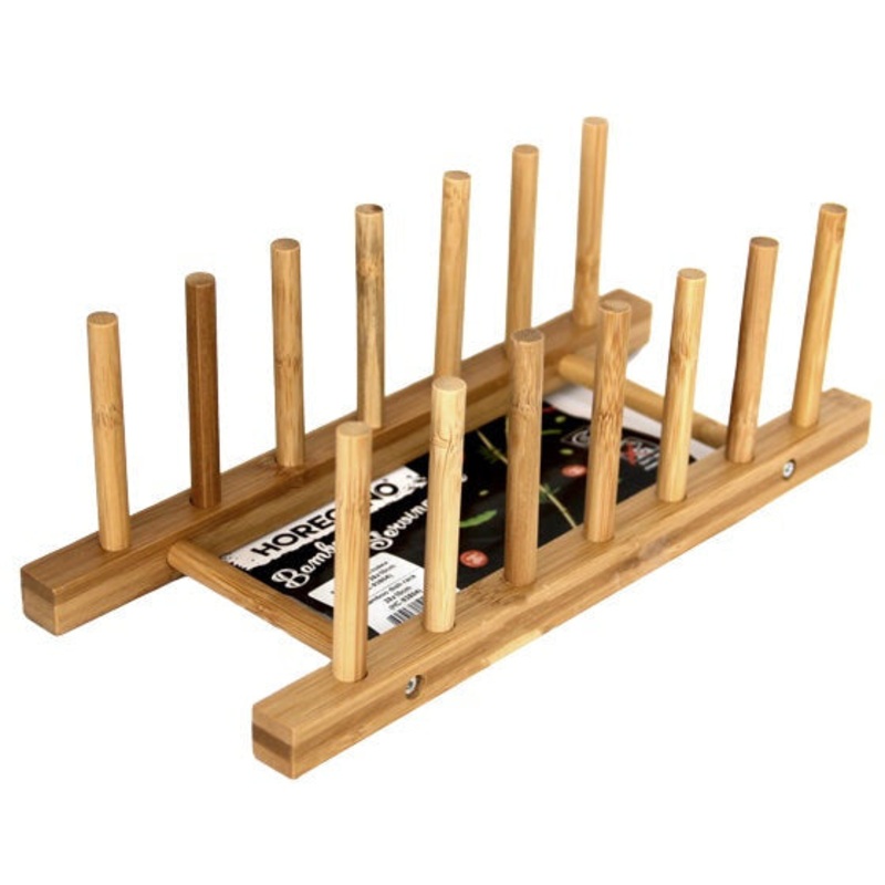 Bamboo dish rack 28x10cm